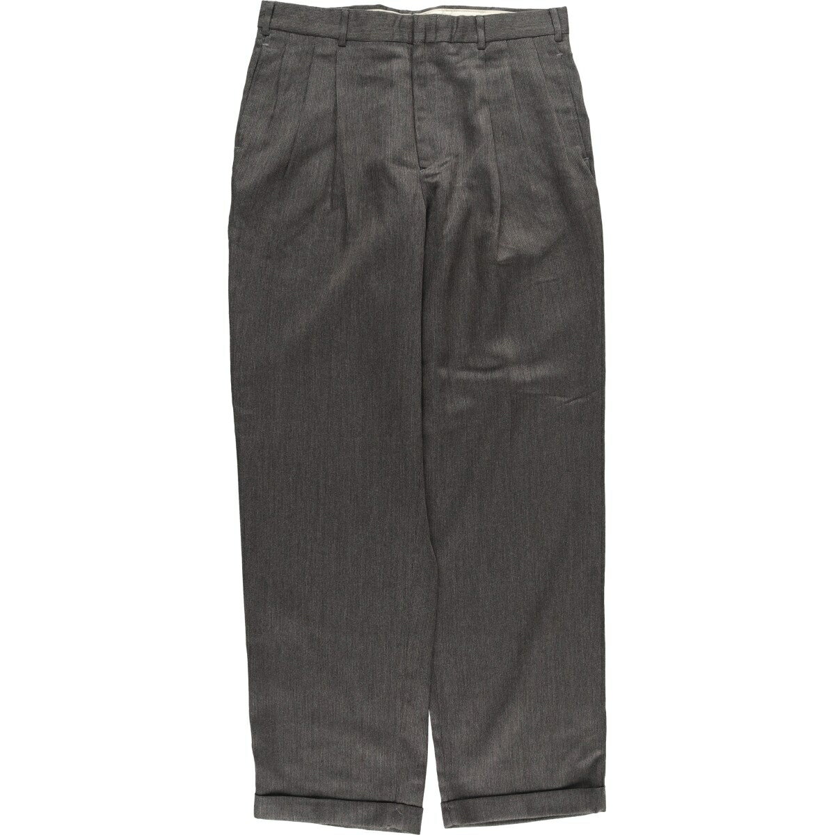 古着 NINO CERRUTI スリータック スラックスパンツ メンズw34相当 /eaa569227   【SS2606_30