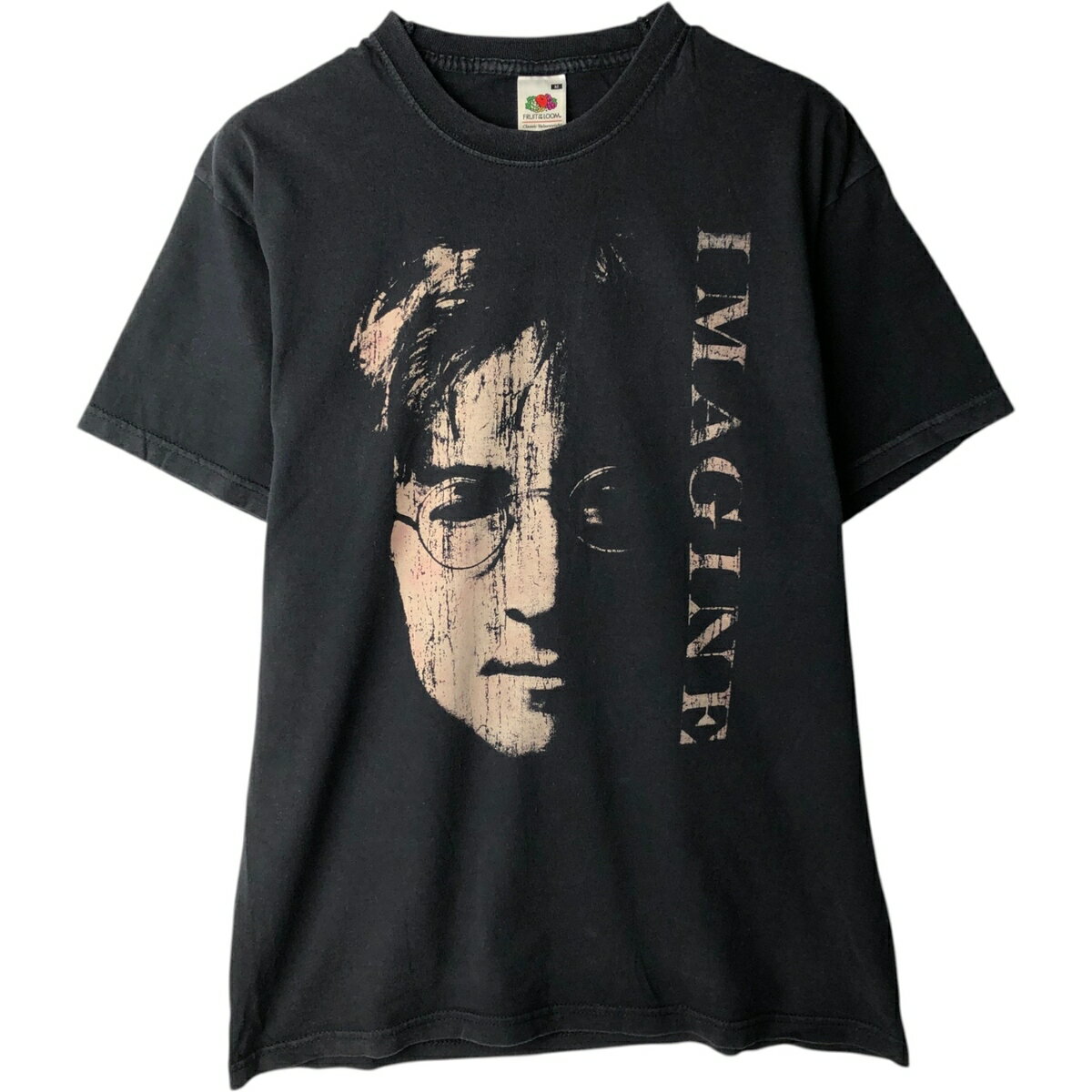 Rakuten - 古着 John Lennon ジョンレノン IMAGINE バンドTシャツ バンT メンズM相当 /eaa569398 【中古】 【260330】