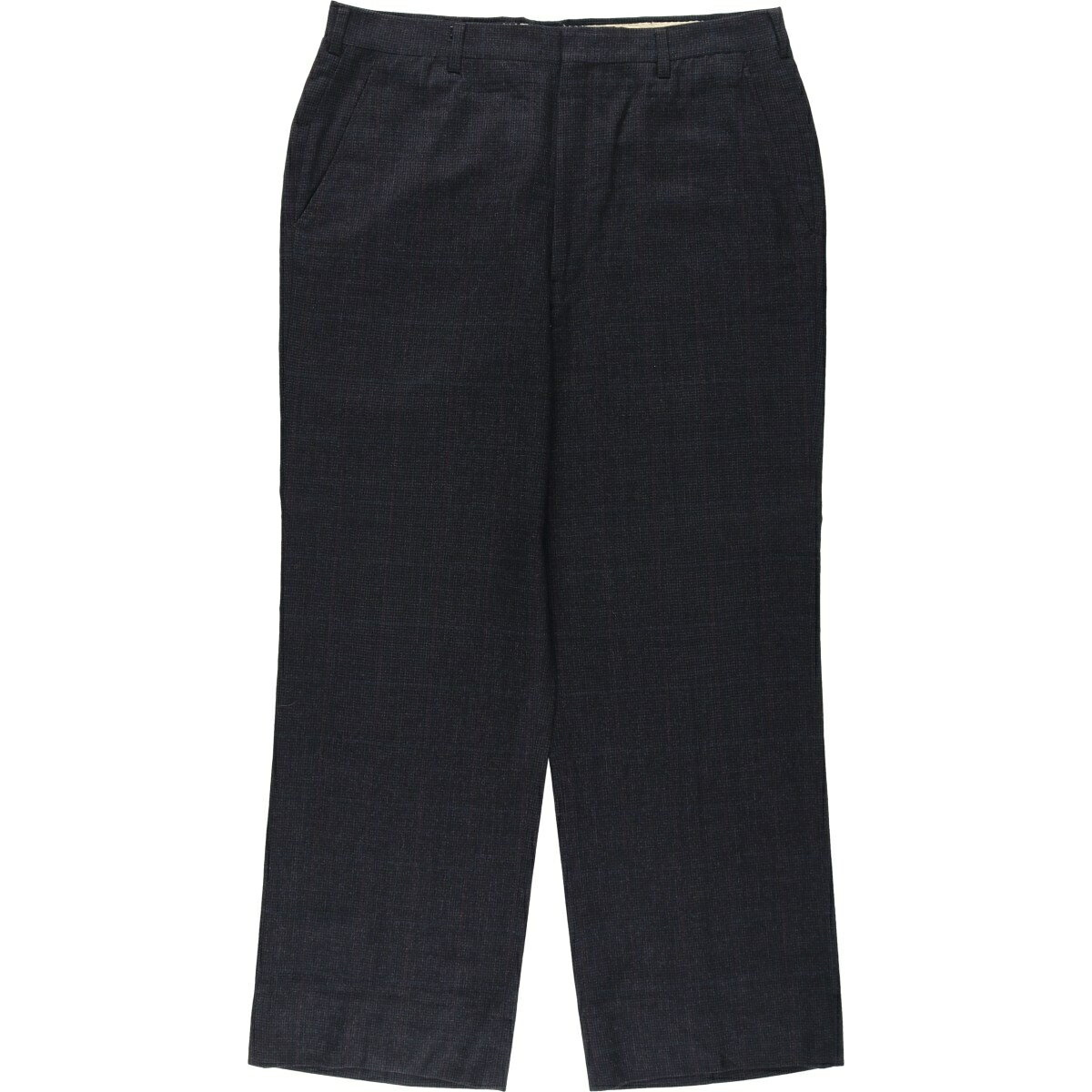 Rakuten - 古着 90'S チェック柄 スラックス ワイドパンツ メンズw34相当 ヴィンテージ /eaa569455 【中古】 【260406】