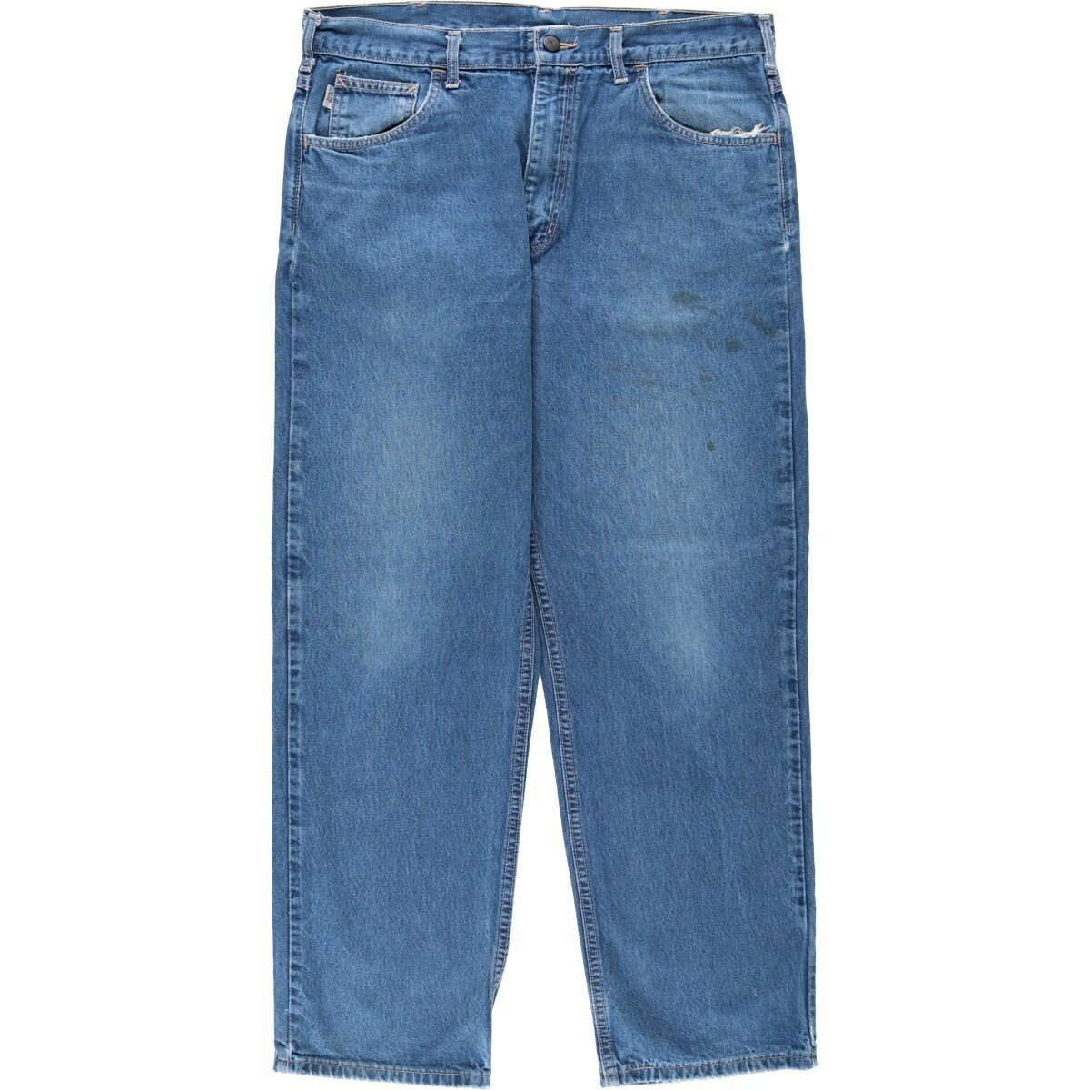 古着 カーハート Carhartt FRシリーズ RELAXED FIT テーパードデニムパンツ USA製 メンズw37相当 /eaa569510 【中古】 【260406】