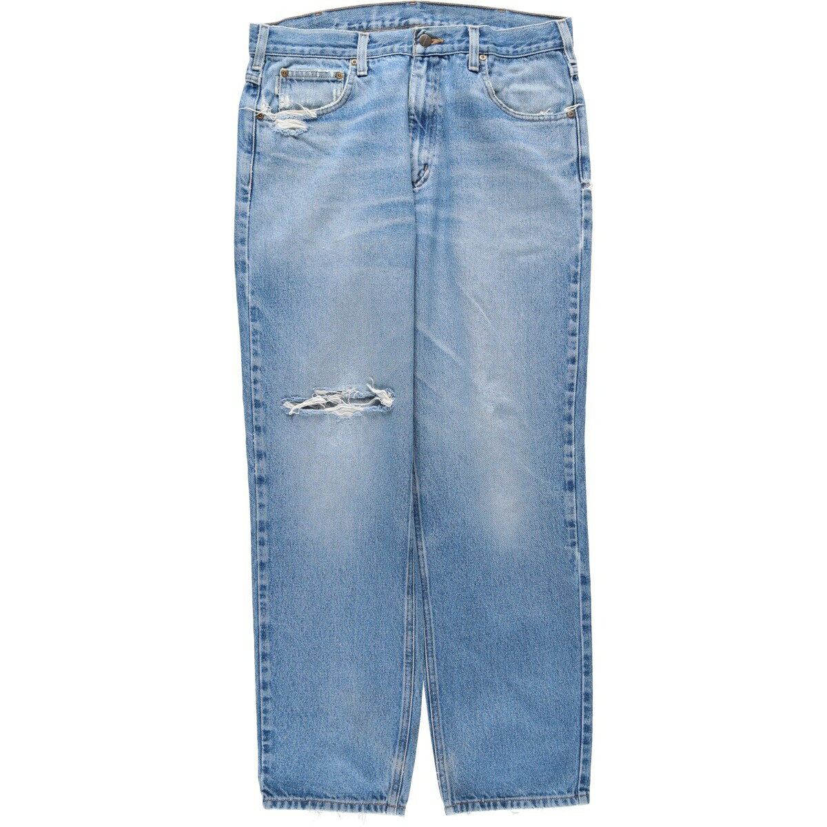 古着 カーハート Carhartt RELAXED FIT テーパードデニムパンツ メンズw36相当 /eaa569543 【中古】 【260405】 ブルー系 春夏秋冬