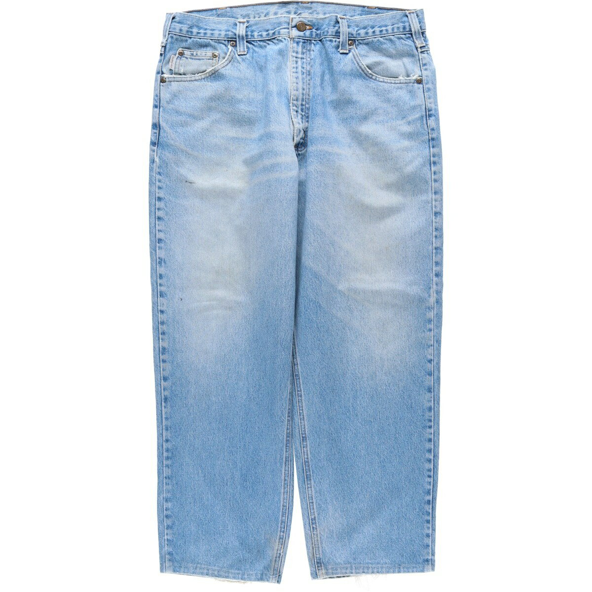 樂天商城 - 古着 カーハート Carhartt Traditional FIT テーパードデニムパンツ メンズw37相当 /eaa569544 【中古】 【260405】 ブルー系 春夏秋冬