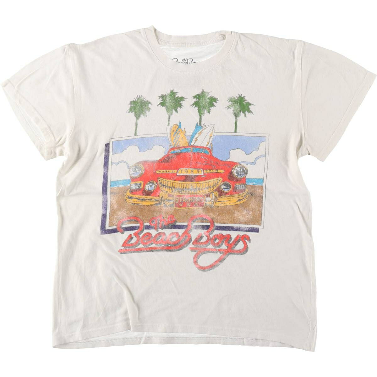 古着 THE BEACH BOYS ザビーチボーイズ バンドTシャツ バンT メンズL相当 /eaa569565 【中古】 【260404】