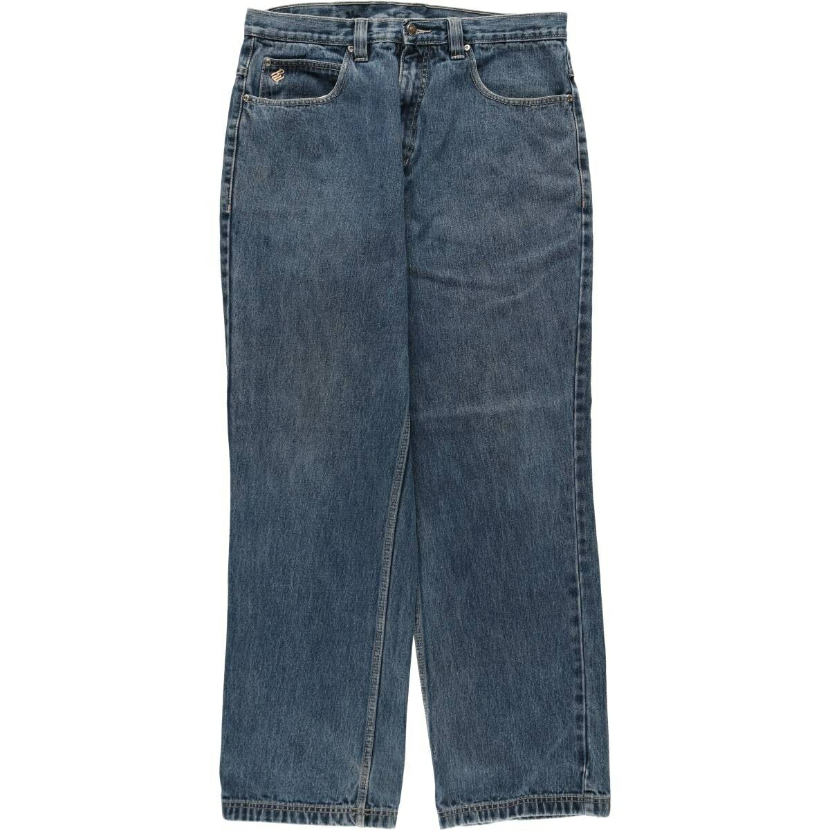 ROCAWERE 総柄　デニムパンツ　ジーンズ 中古・古着通販】ROCA WEAR (ロカウェア) ワイドデニムパンツ