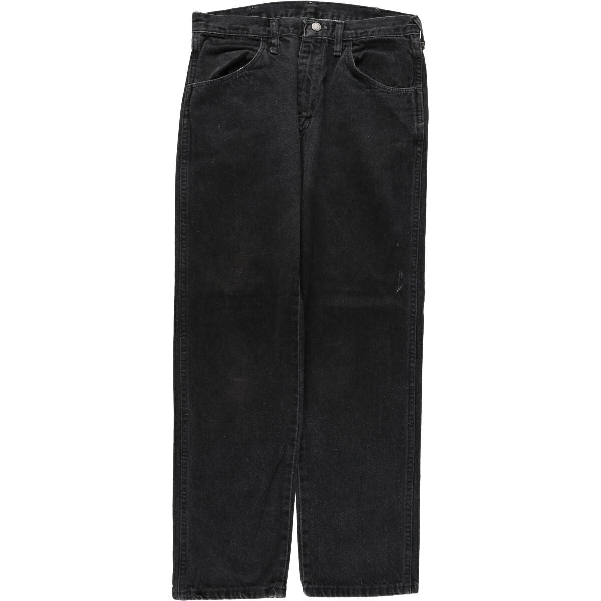 古着 90~00'S ラスラー RUSTLER ブラックデニム テーパードデニムパンツ USA製 メンズw31相当 /eaa569678  