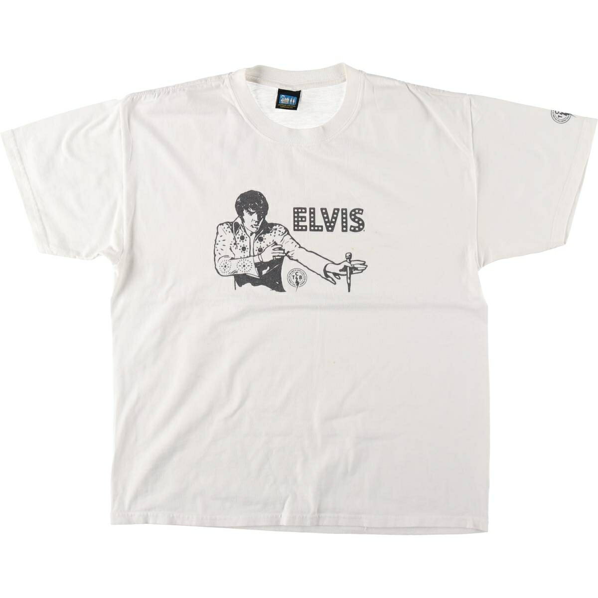 Rakuten - 古着 Paul Frank ELVIS PRESLEY エルヴィスプレスリー バンドTシャツ バンT メンズL相当 /eaa569699 【中古】 【260403】