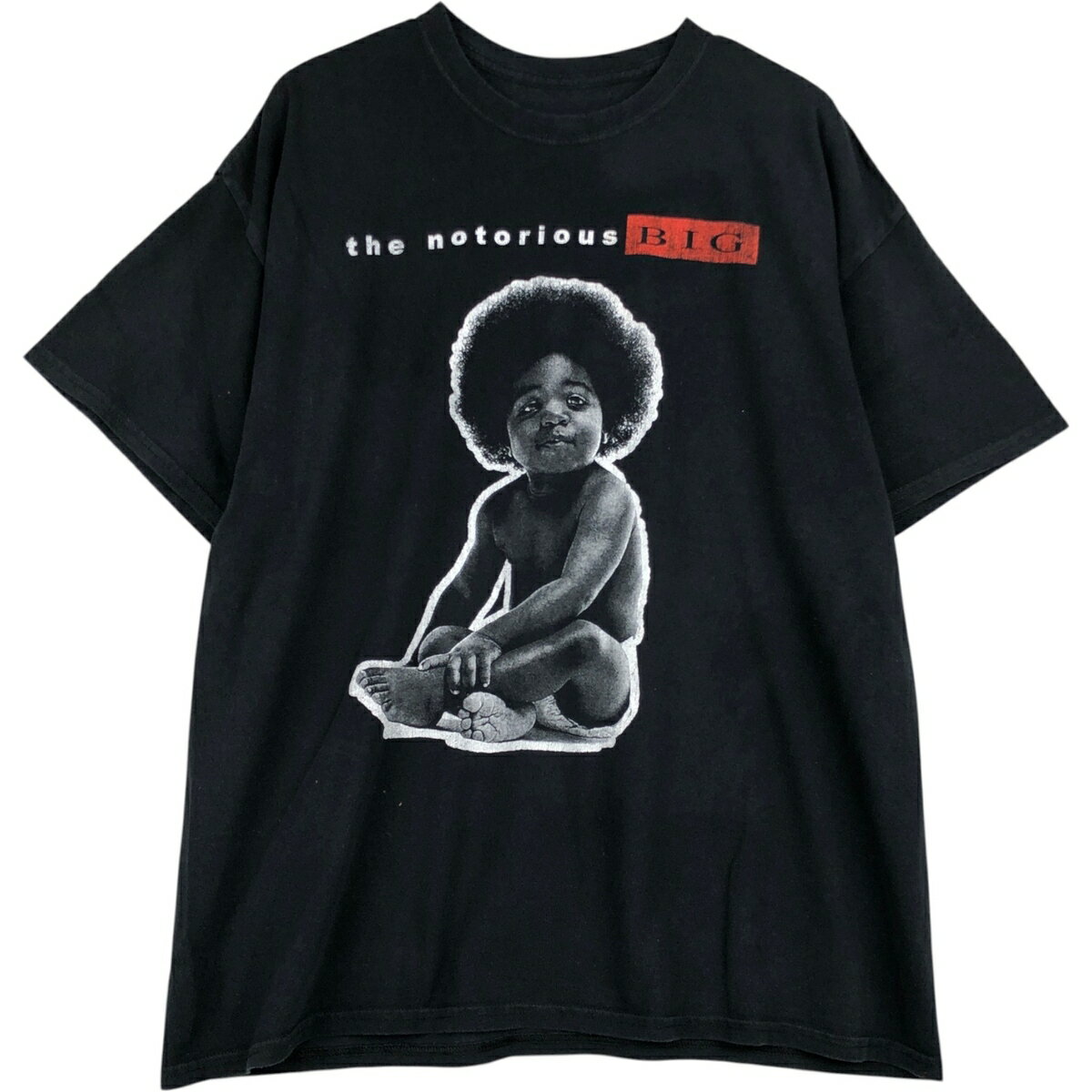 古着 THE NOTORIOUS BIG ノトーリアス B.I.G. ラップTシャツ ラップT メンズXL相当 /eaa569705 【中古】 【260407】 ブラック系 春夏秋