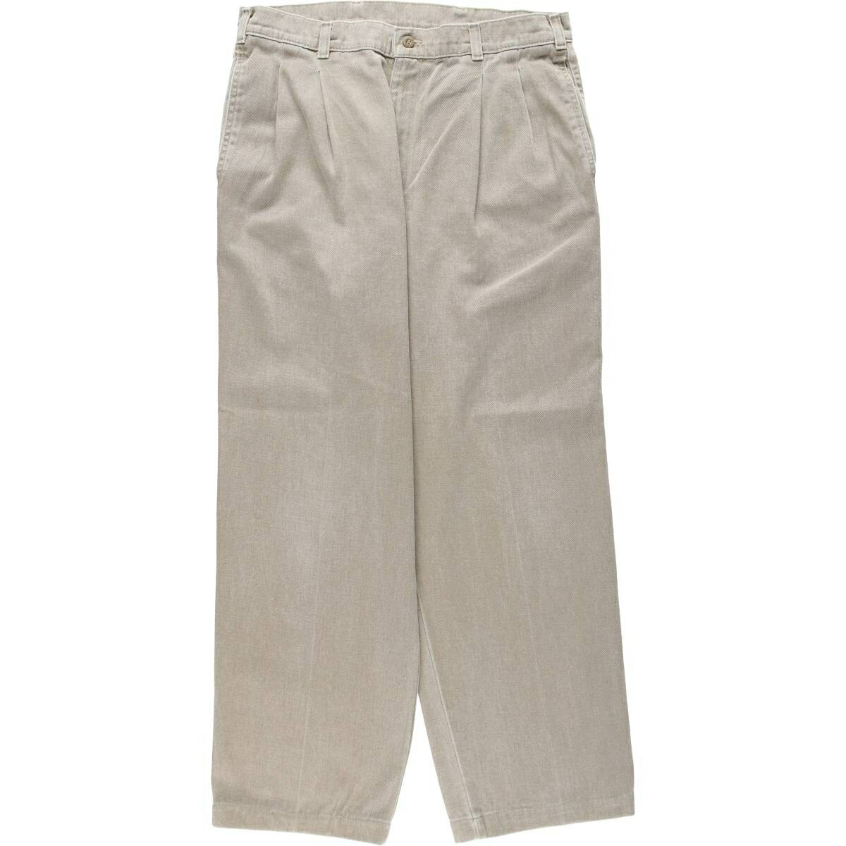 樂天商城 - 古着 90'S ドッカーズ DOCKERS Levi's ツータック テーパードデニムパンツ メンズw34相当 ヴィンテージ /eaa569750 【中古】 【260410】