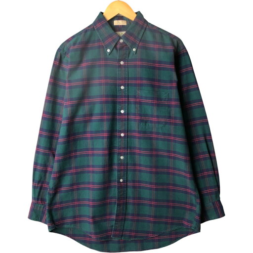 古着 80'S エルエルビーン L.L.Bean 長袖 ボタンダウンチェックシャツ USA製 メンズL相当 ヴィンテージ /eaa570047 【中古】 【250728】 古着 80'S エルエルビーン L.L.Bean 長袖 ボタンダウンチェックシャツ USA製 メンズL相当 ヴィンテージ /eaa570047 【中古】 【250728】