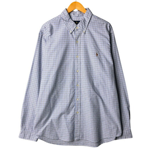 古着 ラルフローレン Ralph Lauren 長袖 ボタンダウンチェックシャツ メンズXXL相当 /eaa570114 【中古】 【250731】 古着 ラルフローレン Ralph Lauren 長袖 ボタンダウンチェックシャツ メンズXXL相当 /eaa570114 【中古】 【250731】
