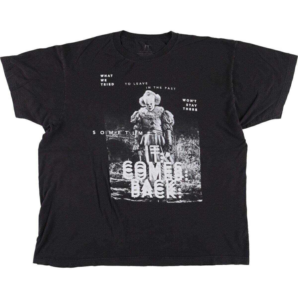 古着 IT イット ペニーワイズ 映画 ムービーTシャツ メンズXL相当 /eaa570260 【中古】 【250725】