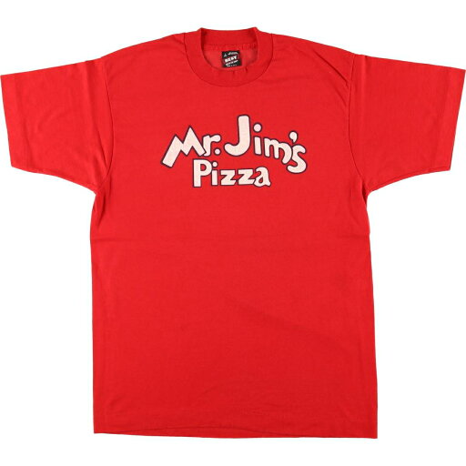 古着 90'S フルーツオブザルーム FRUIT OF THE LOOM Mr JIMs PIZZA ミスター ジムズ ピザ アドバタイジングTシャツ USA製 メンズL相当 ヴィンテージ /eaa570285 【中古】 【250728】 古着 90'S フルーツオブザルーム FRUIT OF THE LOOM Mr JIMs PIZZA ミスター ジムズ ピザ アドバタイジングTシャツ USA製 メンズL相当 ヴィンテージ /eaa570285 【中古】 【250728】