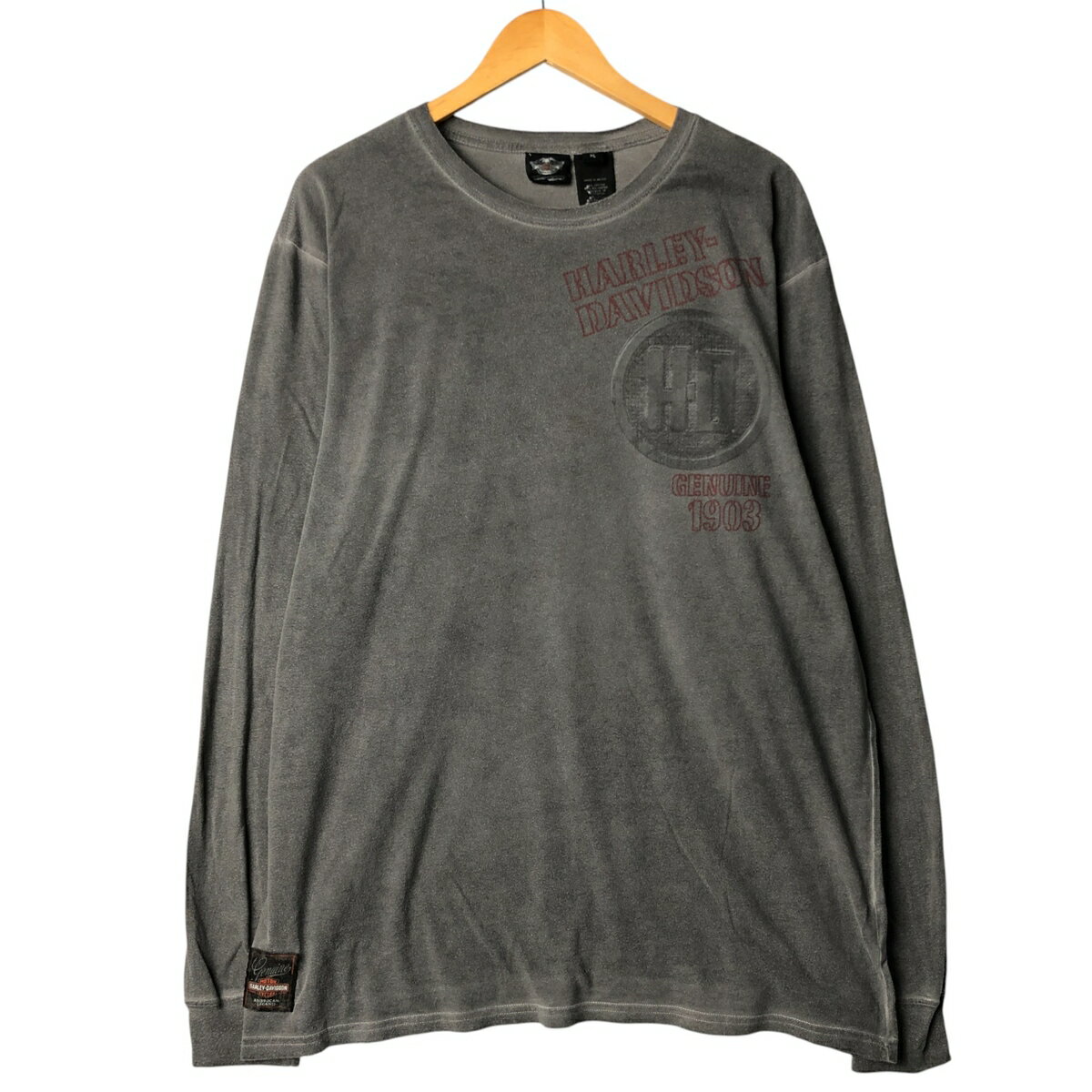 古着 ハーレーダビッドソン Harley-Davidson ロングTシャツ ロンT メンズXL相当 /eaa570452 【中古】 【250725】 【ss2601_10】