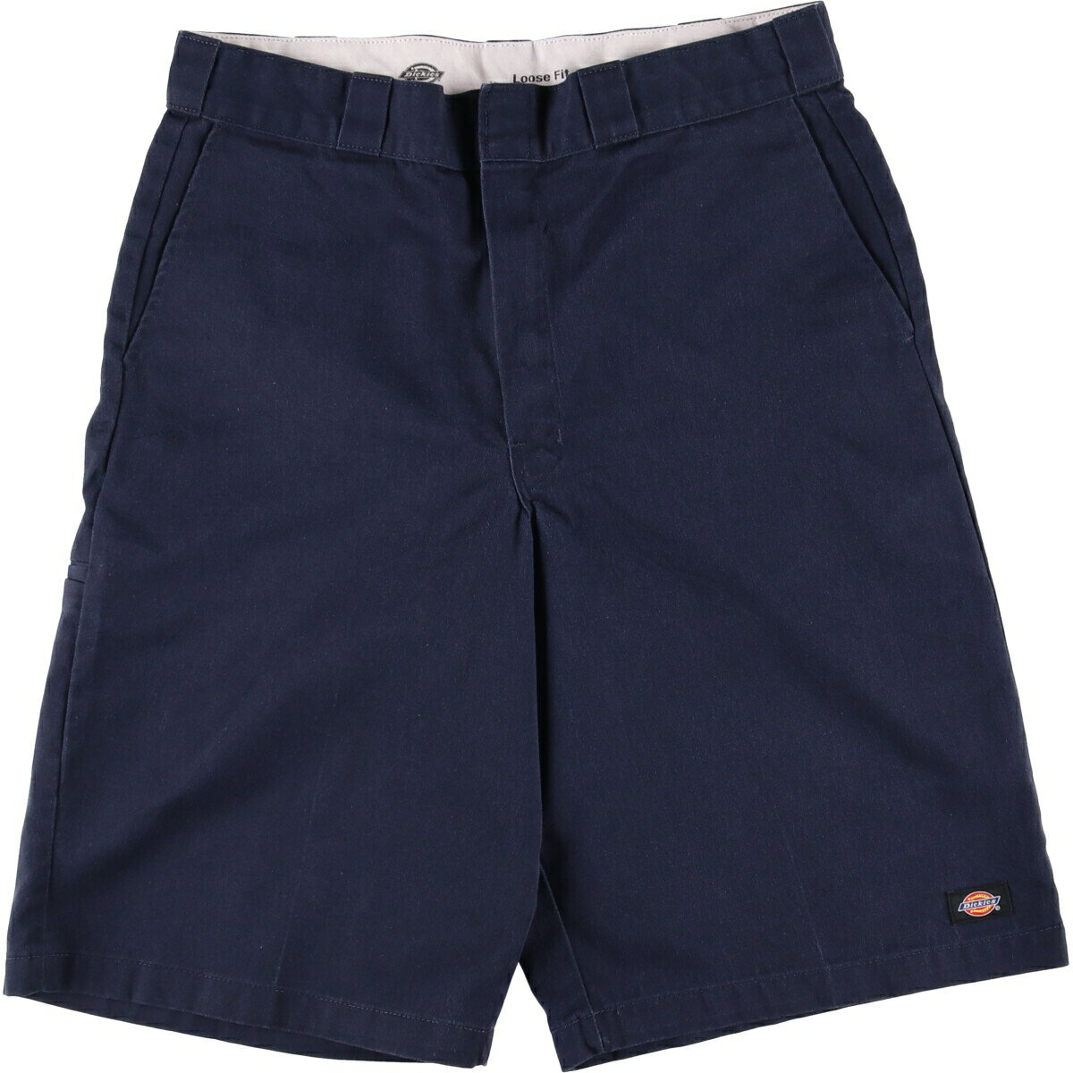 古着 ディッキーズ Dickies ワークショーツ ハーフパンツ メンズw34相当 /eaa570497 【中古】 【250722】 【SS2603_30】 ネイビー系 春夏秋