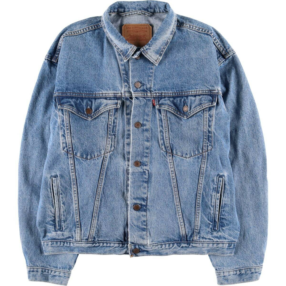 古着 90'S リーバイス Levi's 75525-4891 デニムジャケット Gジャン カナダ製 メンズL相当 ヴィンテージ /eaa570579 【中古】 【250727】 【ss2601_10】
