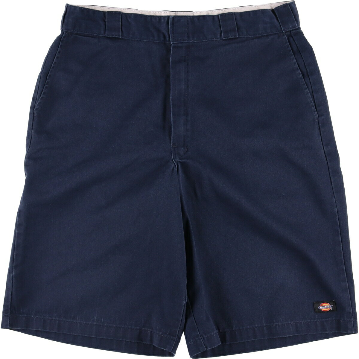 古着 ディッキーズ Dickies ワークショーツ ハーフパンツ メンズw35相当 /eaa570625 【中古】 【250722】 【SS2603_30】 ネイビー系 春夏秋