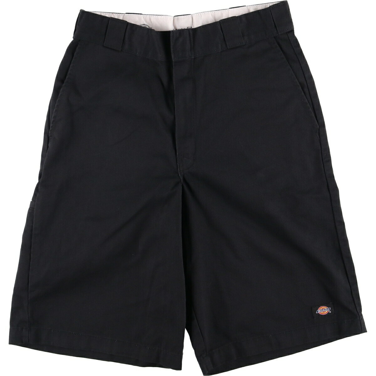 古着 ディッキーズ Dickies ワークショーツ ハーフパンツ メンズw31相当 /eaa570633 【中古】 【250723】 【SS2603_30】 ブラック系 春夏秋