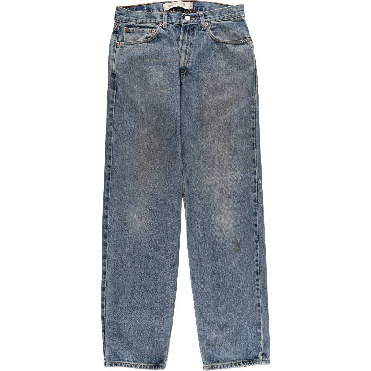 古着 00'S リーバイス Levi's 550 RELAXED FIT テーパードデニムパンツ メンズw32相当 /eaa570668 【中古】 【250727】 【SS2603_30】 ブルー系 春夏秋冬