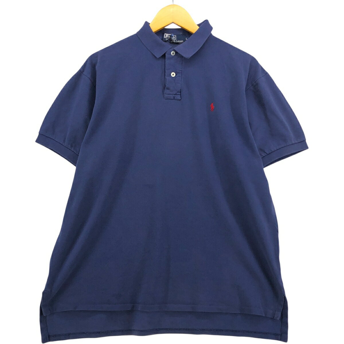古着 90'S ラルフローレン Ralph Lauren POLO by Ralph Lauren 半袖 ポロシャツ USA製 メンズL相当 ヴィンテージ /eaa570771 【中古】 【250804】