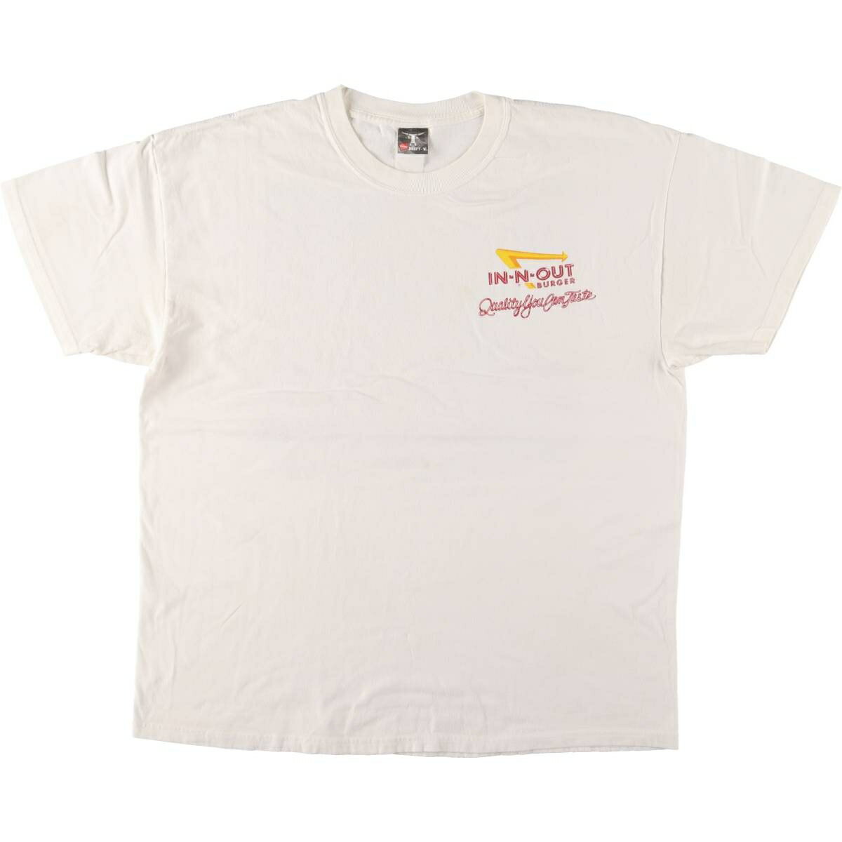 乐天商城 - 古着 ヘインズ Hanes In-N-Out Burger イン アンド アウト バーガー アドバタイジングTシャツ メンズL相当 /eaa571060 【中古】 【250808】 【SS2606_30