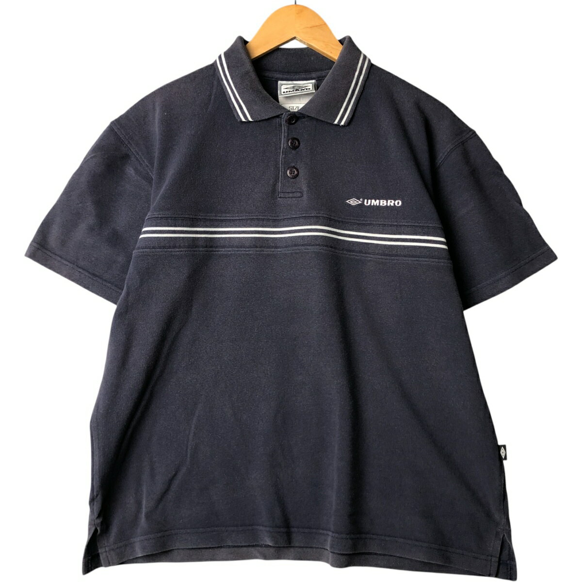 古着 アンブロ UMBRO 半袖 ポロシャツ メンズL相当 /eaa571187 【中古】 【250802】