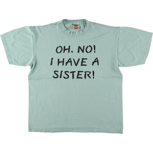 古着 90'S オニータ ONEITA メッセージプリントTシャツ メンズL相当 ヴィンテージ /eaa571741 【中古】 【250727】