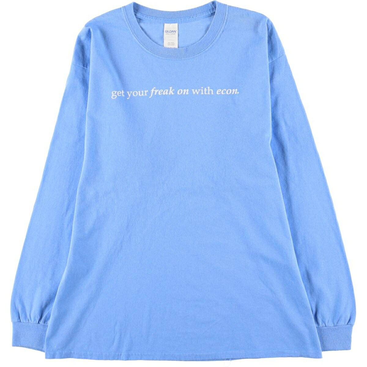 古着 ギルダン GILDAN メッセージ ロングTシャツ ロンT メンズL相当 /eaa571963 【中古】 【250808】 【Elulu/エルル】 【ss2601_10】