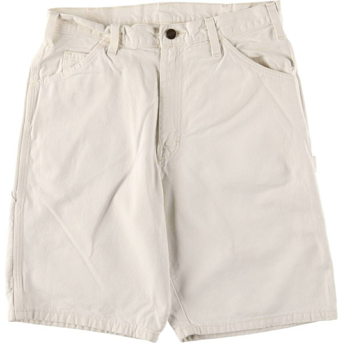 商品詳細 ブランド・Dickies・ディッキーズ・ 特徴・ジッパーフライ・ハンマーループ・ モデル/形状・ペインターショーツ ショートパンツ・ 素材・不明・ 色・アイボリー・ 柄・無地・ロゴパッチ・ 生産国・不明・ 年代 サイズ・メンズw31・表記サイズ:32・ウエスト:80cm・股上:32cm・股下:23.5cm・もも周り:65cm・裾周り:54cm・ コンディション・C・ カテゴリ・メンズ・ボトムス・ショートパンツ・ぺインターショートパンツ・ 商品番号・eaa572403・ 取扱店・・ スタッフコメントタグ擦れの為、生産国・素材が不明でございます。Dickies ペインターショーツ ショートパンツ / メンズw31 / 商品番号 eaa572403 USEDワークアイテムですので使用感などございますが、まだまだご愛用していただけます。 古着という事をご理解の上ご注文よろしくお願いします。 【状態追記】 ●前、左右下腹部・右股に薄汚れ ●前、左腿に汚れ ●前、右裾に擦り切れ ●後、右ヒップ・右腿にシミ ●前内側、左ポケット内に薄汚れ ●裾内全体に汚れ※状態は当社独自の基準です。 着用感表記サイズウエスト股上股下もも周り裾周り メンズw3132(サイズ表記32 ですが、計測値&着用感でメンズw31相当です)80cm32cm23.5cm65cm54cm ※測定値の若干の誤差はご了承下さい。サイズガイドはこちら ブランドDickiesディッキーズ 特徴ジッパーフライ / ハンマーループモデル/形状ペインターショーツ ショートパンツ素材不明色アイボリー柄無地 / ロゴパッチ生産国不明年代-カテゴリぺインターショートパンツ商品番号eaa572403取扱店　　 タグ擦れの為、生産国・素材が不明でございます。ディッキーズの他の商品を見るぺインターショートパンツの他の商品を見る