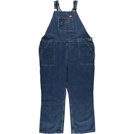 古着 ビッグサイズ ディッキーズ Dickies デニムオーバーオール メンズw47相当 /eaa572449 【中古】 【250808】 古着 ビッグサイズ ディッキーズ Dickies デニムオーバーオール メンズw47相当 /eaa572449 【中古】 【250808】