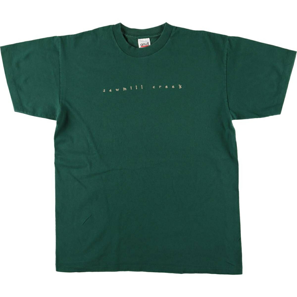 古着 アンビル Anvil プリントTシャツ メンズL相当 ヴィンテージ /eaa572607 【中古】 【250802】 【SS2603_30】 グリーン系 春夏秋