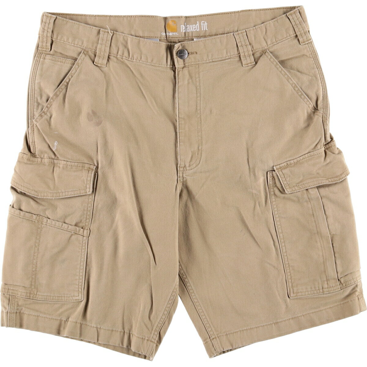 古着 カーハート Carhartt RELAXED FIT ダック カーゴショーツ ハーフパンツ メンズw36相当 /eaa572696 【中古】 【250730】
