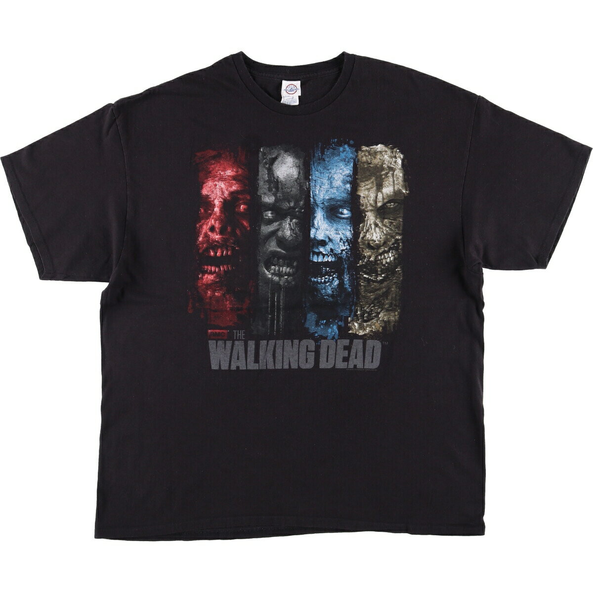 商品詳細 ブランド・DELTA・デルタ・ 特徴・クルーネック(丸首)・半袖・ モデル/形状・THE WALKING DEAD ウォーキングデッド・映画 ムービーTシャツ・ 素材・コットン:100%・ 色・ブラック系 黒色・ 柄・プリント・ 生産国・メキシコ製・ 年代 サイズ・メンズXXL・表記サイズ:2XL・着丈:76cm・身幅:63cm・肩幅:59cm・袖丈:20.5cm・ コンディション・C・ カテゴリ・メンズ・トップス・Tシャツ・ムービーTシャツ・ 商品番号・eaa573078・ 取扱店・・ スタッフコメントDELTA THE WALKING DEAD ウォーキングデッド 映画 ムービーTシャツ / メンズXXL / 商品番号 eaa573078 USEDですので使用感などございますが、まだまだご愛用していただけます。 古着という事をご理解の上ご注文よろしくお願いします。 【状態追記】 ●前、右腕に穴※状態は当社独自の基準です。 着用感表記サイズ着丈身幅肩幅袖丈 メンズXXL2XL(サイズ表記2XLですが、計測値&着用感でメンズXXL相当です)76cm63cm59cm20.5cm ※測定値の若干の誤差はご了承下さい。サイズガイドはこちら ブランドDELTAデルタ 特徴クルーネック(丸首) / 半袖モデル/形状THE WALKING DEAD ウォーキングデッド / 映画 ムービーTシャツ素材コットン:100%色ブラック系 黒色柄プリント生産国メキシコ製年代-カテゴリ映画・ムービーTシャツ商品番号eaa573078取扱店　　 デルタの他の商品を見る映画・ムービーTシャツの他の商品を見る
