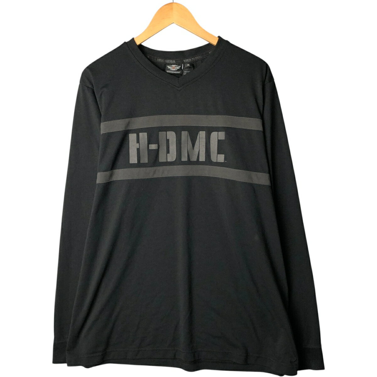 古着 ハーレーダビッドソン Harley-Davidson Vネック ロングTシャツ ロンT メンズXL相当 /eaa573085 【中古】 【250816】 【ss2601_10】