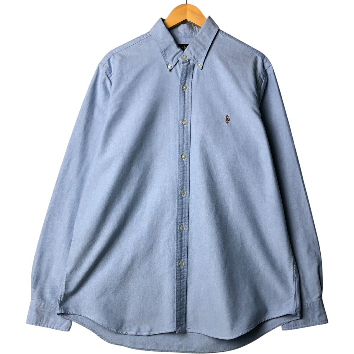 古着 ラルフローレン Ralph Lauren POLO RALPH LAUREN 長袖 ボタンダウンシャツ メンズXL相当 /eaa573104 【中古】 【250813】 【ss2601_10】 ブルー系 春夏秋冬