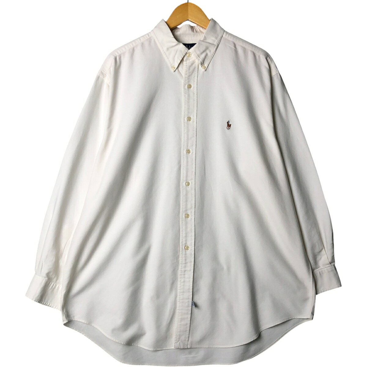 古着 ラルフローレン Ralph Lauren YARMOUTH 長袖 ボタンダウンシャツ メンズXL相当 /eaa573106   