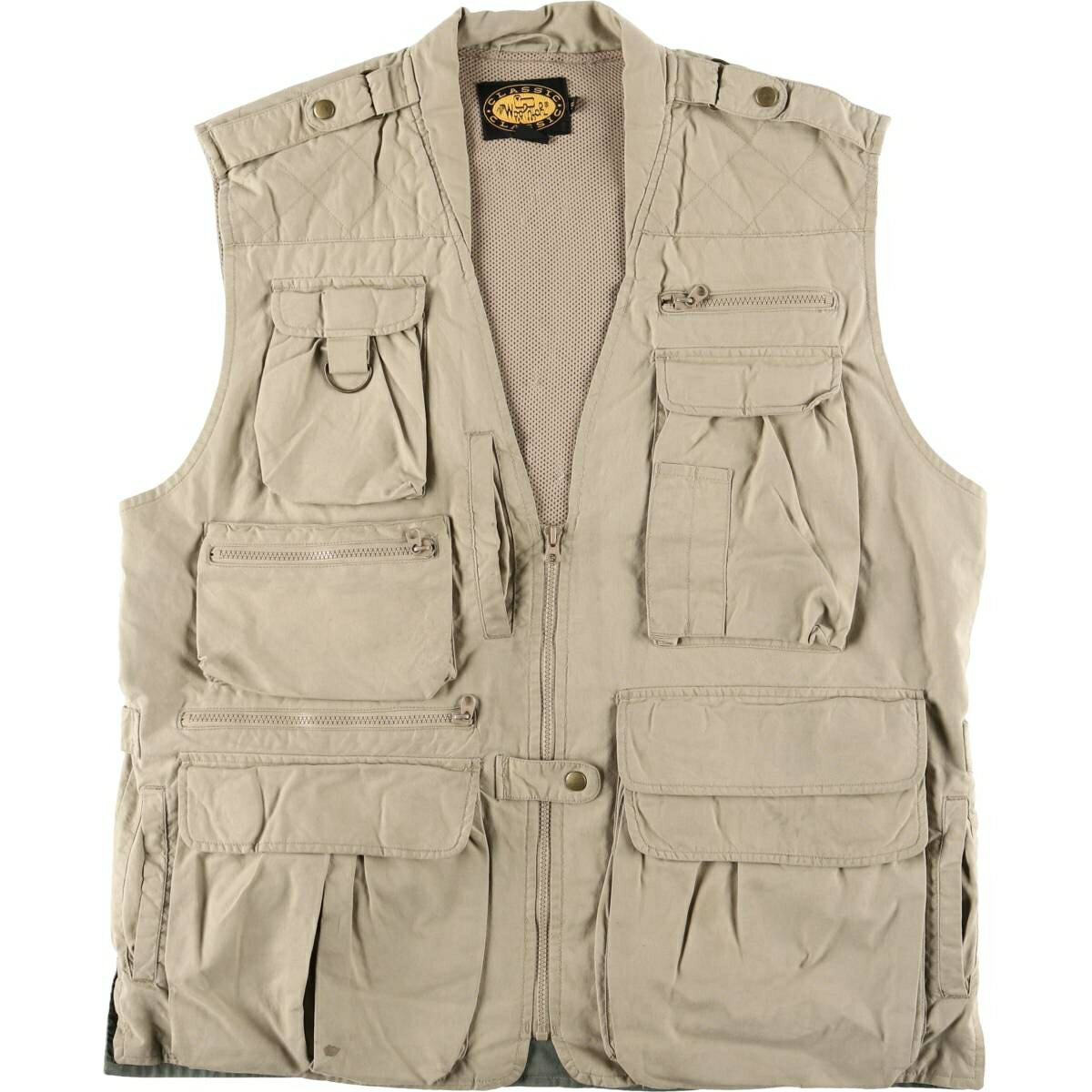 古着 ウールリッチ WOOLRICH サファリベスト メンズXL相当 /eaa573122 【中古】 【250915】