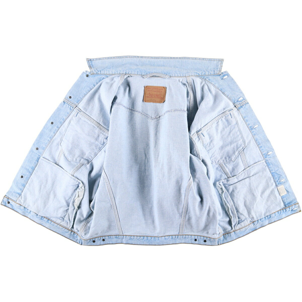 古着 90'S リーバイス Levi's 75525-4834 デニムジャケット Gジャン カナダ製 メンズXL相当 ヴィンテージ /eaa573136 【中古】 【250817】