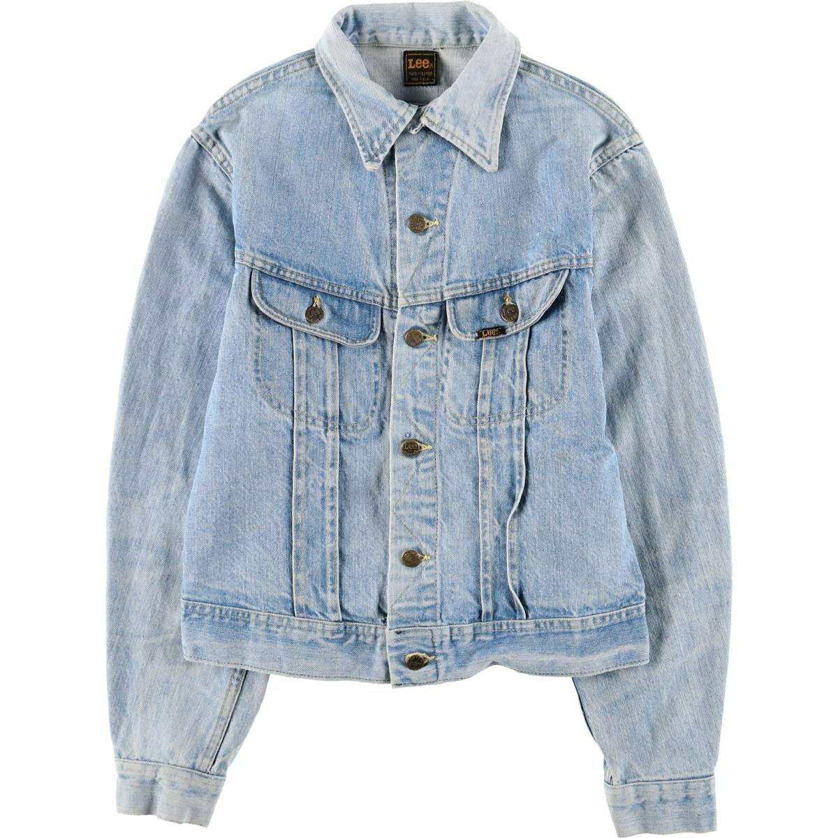 古着 70'S リー Lee RIDERS ライダース PATD-153438 デニムジャケット Gジャン USA製 メンズS相当 ヴィンテージ /eaa573156 【中古】 【250818】 【SS2603_10】
