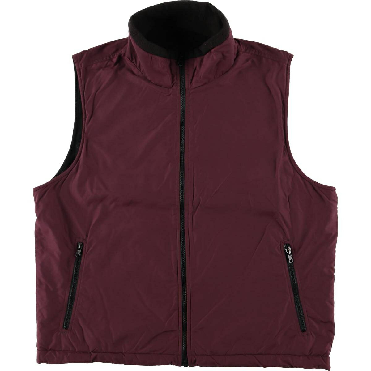 古着 エディーバウアー Eddie Bauer ナイロンベスト メンズM相当 /eaa573285 【中古】 【250818】 【SS2603_10】 パープル系 春秋冬