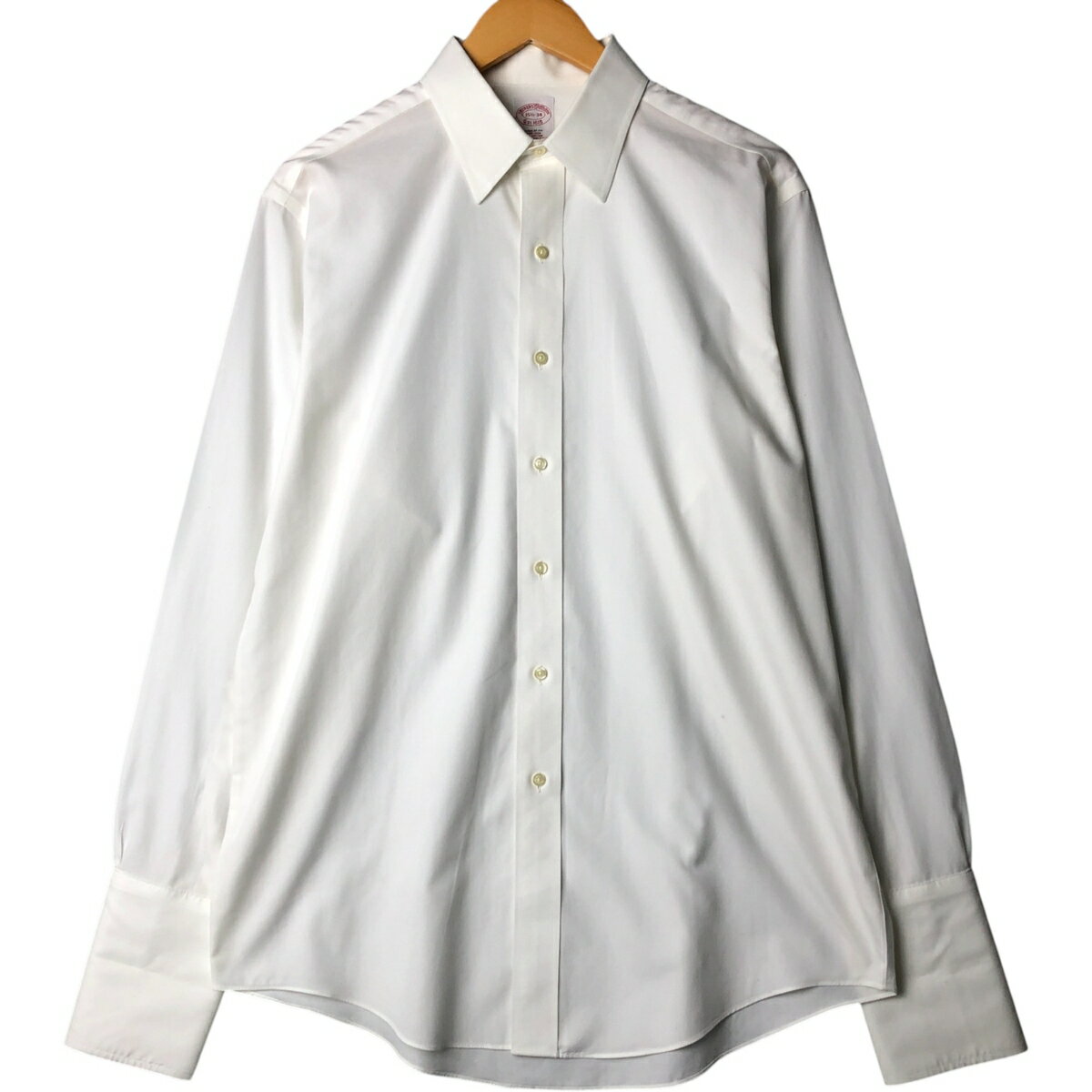 Rakuten - 古着 ブルックスブラザーズ Brooks Brothers Est.1818 長袖 コットンシャツ メンズM相当 /eaa573303 【中古】 【250811】 【SS2606_30