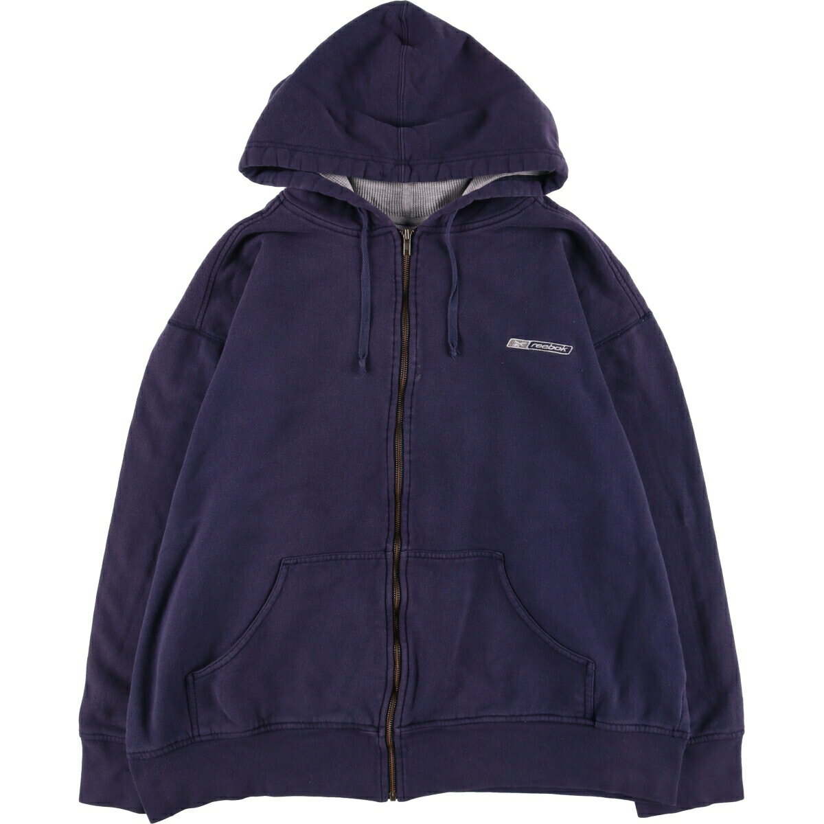 樂天商城 - 古着 00'S~ リーボック Reebok スウェットフルジップパーカー メンズXL相当 /eaa573746 【中古】 【250809】 【SS2603_10】