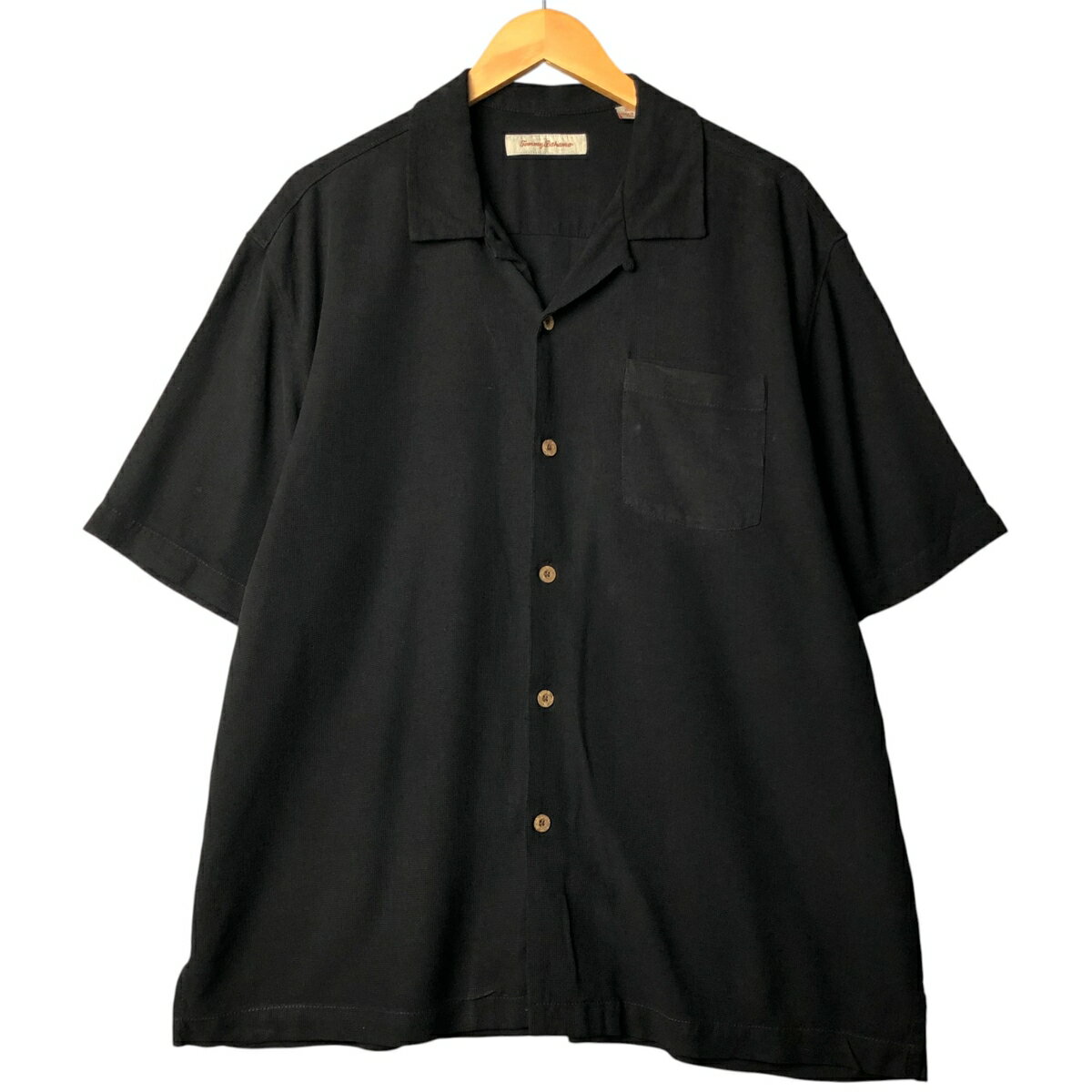 乐天商城 - 古着 トミーバハマ Tommy Bahama 半袖 オープンカラー シルクシャツ ボックスシャツ メンズXL相当 /eaa573774 【中古】 【250810】 【SS2606_30
