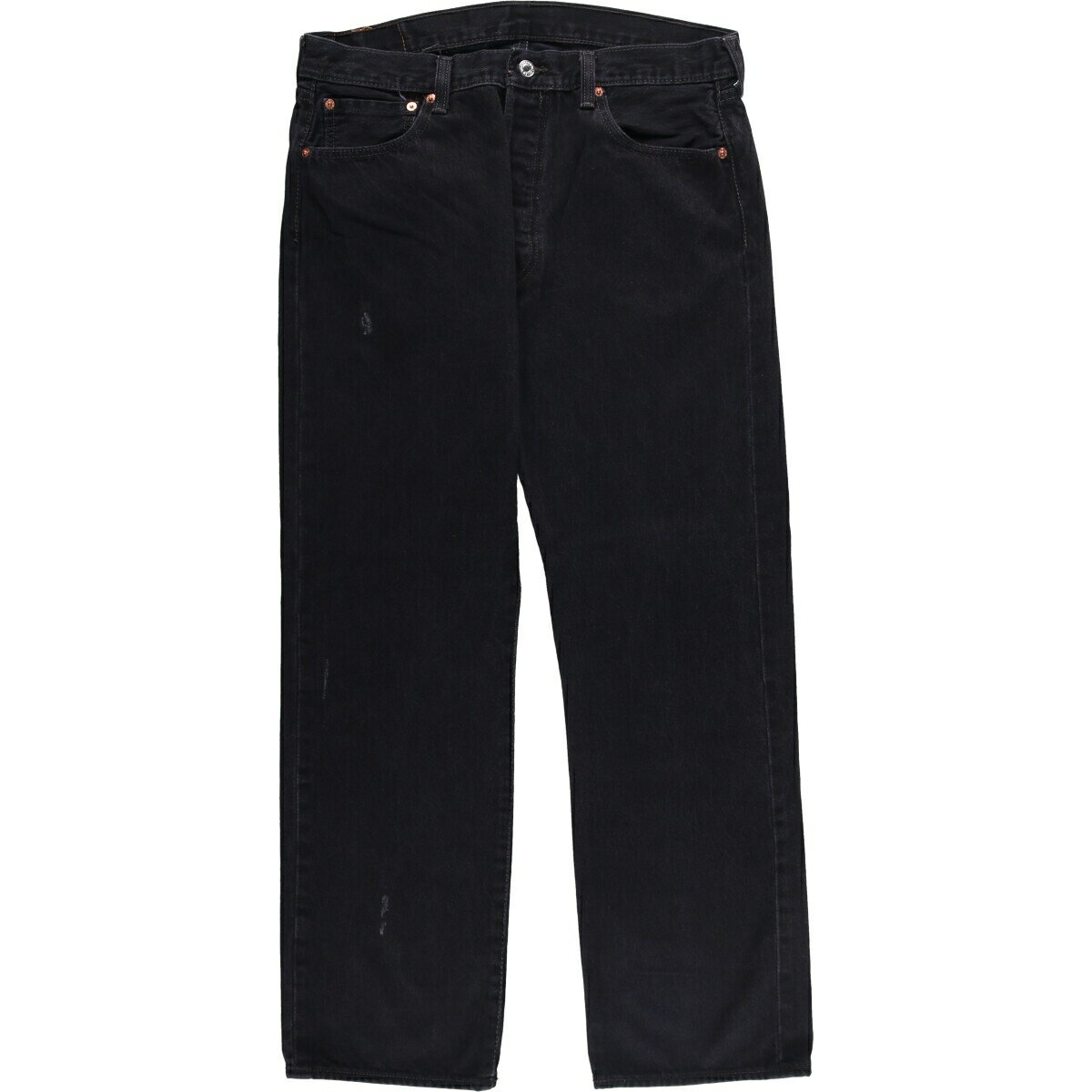 古着 リーバイス Levi's 501 ブラックデニム ストレートデニムパンツ メンズw35相当 /eaa573829 【中古】 【250817】 【SS2603_10】 ブラック系 春夏秋冬