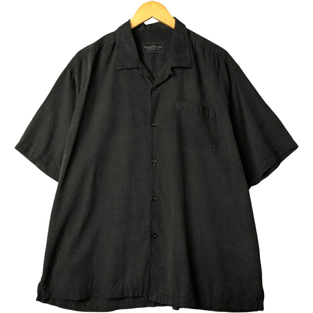 古着 トミーバハマ Tommy Bahama 総柄 半袖 オープンカラー シルクシャツ ボックスシャツ メンズXL相当 /eaa573864 【中古】 【250810】