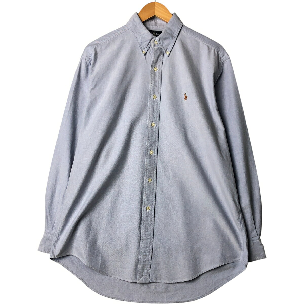 古着 ラルフローレン Ralph Lauren YARMOUTH 長袖 ボタンダウンシャツ メンズL相当 /eaa573868   