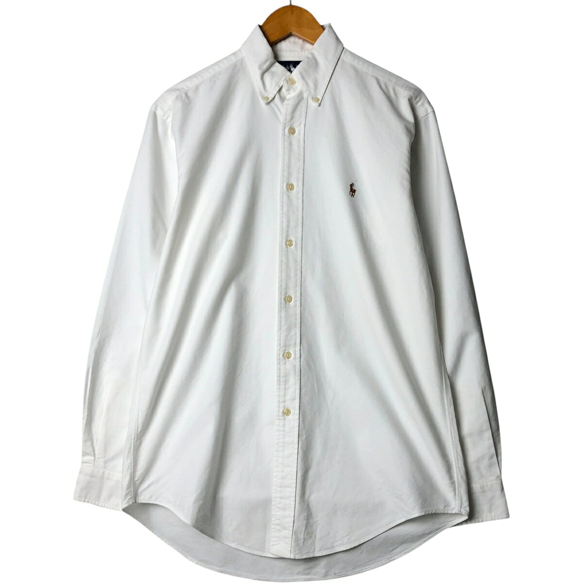 古着 ラルフローレン Ralph Lauren YARMOUTH 長袖 ボタンダウンシャツ メンズM相当 /eaa573876   