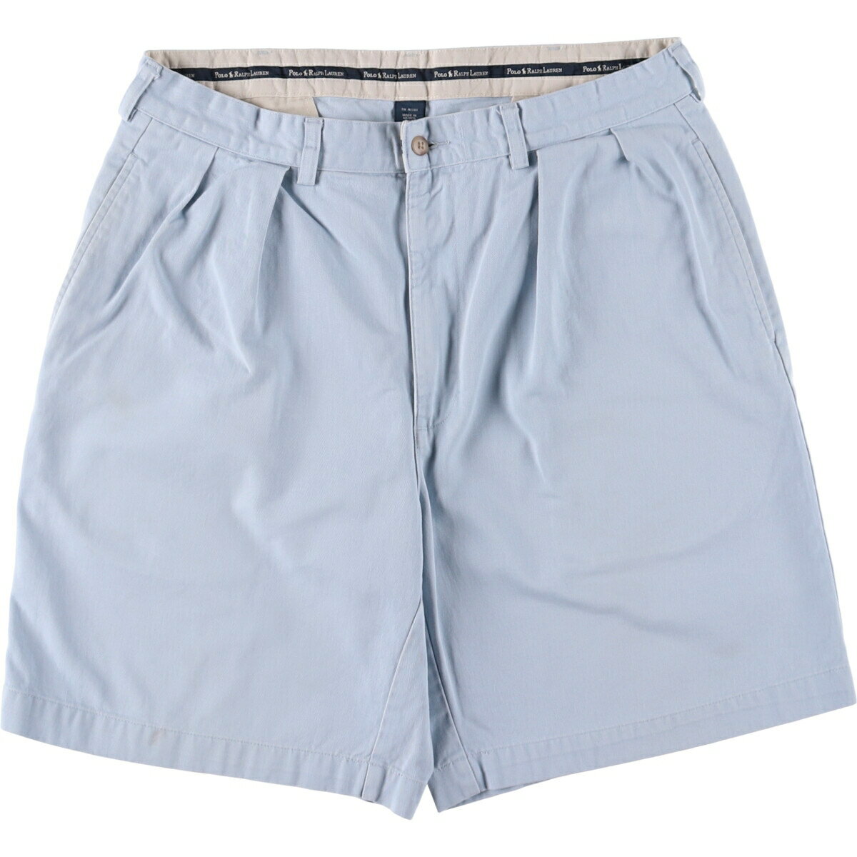 Rakuten - 古着 ラルフローレン Ralph Lauren POLO RALPH LAUREN ツータック チノショーツ ショートパンツ メンズw34相当 /eaa573915 【中古】 【250803】 【SS2603_10】