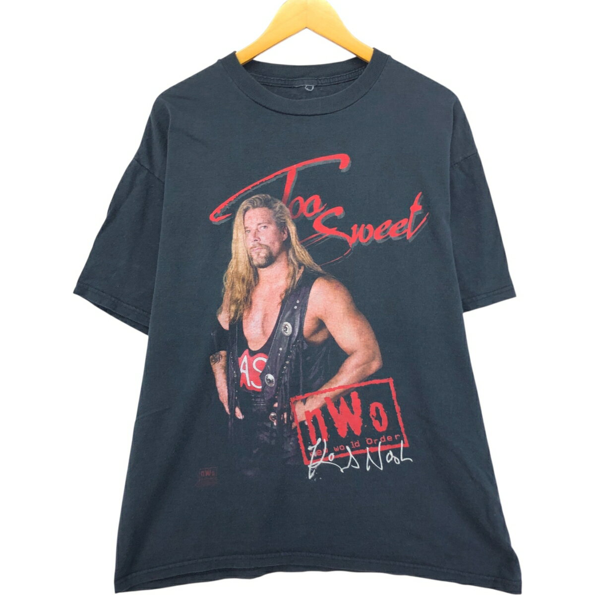 古着 KEVIN NASH ケビンナッシュ プロレス スポーツプリントTシャツ メンズXL相当 /eaa573992 【中古】..