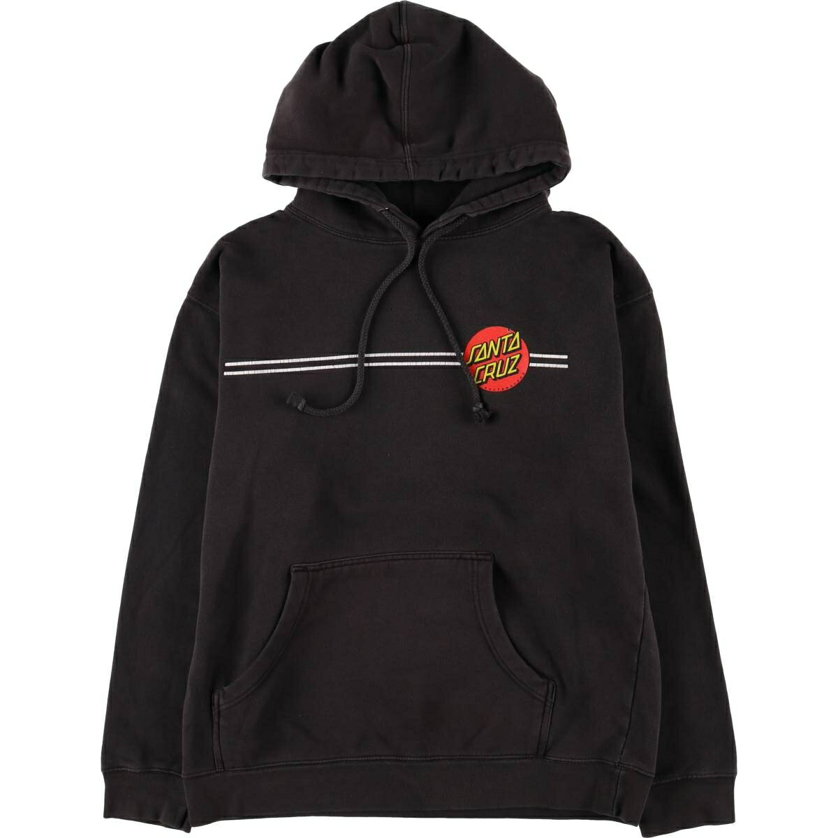 商品詳細 ブランド・SANTA CRUZ・サンタクルーズ・ 特徴・長袖・プルオーバー・両面プリント・ モデル/形状・スウェットプルオーバーパーカー・ 素材・コットン:80%・ポリエステル:20%・ 色・ブラック系 黒色・ 柄・ロゴプリント・ 生産国・不明・ 年代 サイズ・メンズL・表記サイズ:不明・着丈:62.5cm・身幅:58.5cm・肩幅:53cm・袖丈:58cm・ コンディション・C・ カテゴリ・メンズ・トップス・スウェット・パーカー・ 商品番号・eaa574273・ 取扱店・・ スタッフコメントタグ印字擦れの為、一部不明になっています。SANTA CRUZ スウェットプルオーバーパーカー / メンズL / 商品番号 eaa574273 USEDですので使用感などございますが、まだまだご愛用していただけます。 古着という事をご理解の上ご注文よろしくお願いします。 【状態追記】 ●前、フードに裂け・糸ぬけ ●前、胸に擦れ・裂け ●後、左腕に裂け ●前、両袖先(内側)に汚れ※状態は当社独自の基準です。 着用感表記サイズ着丈身幅肩幅袖丈 メンズL不明(サイズ表記不明ですが、計測値によりメンズL相当です。)62.5cm58.5cm53cm58cm ※測定値の若干の誤差はご了承下さい。サイズガイドはこちら ブランドSANTA CRUZサンタクルーズ 特徴長袖 / プルオーバー / 両面プリントモデル/形状スウェットプルオーバーパーカー素材コットン:80% / ポリエステル:20%色ブラック系 黒色柄ロゴプリント生産国不明年代-カテゴリパーカー商品番号eaa574273取扱店　　 タグ印字擦れの為、一部不明になっています。サンタクルーズの他の商品を見るパーカーの他の商品を見る