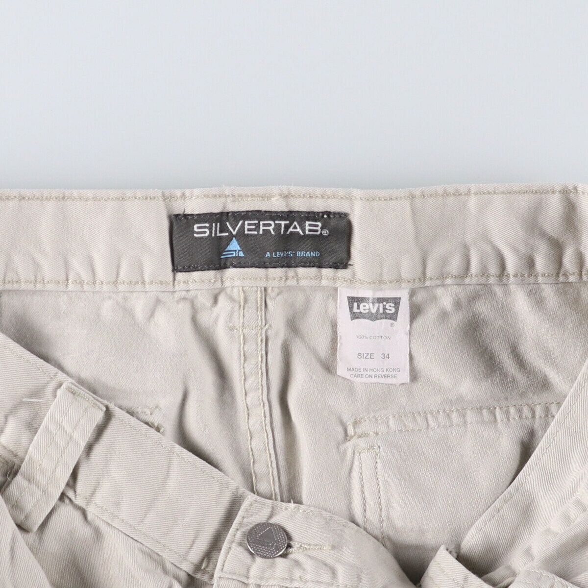 古着 00'S リーバイス Levi's SILVER TAB シルバータブ カーゴショーツ ハーフパンツ メンズw35相当 /eaa574556 【中古】 【250825】